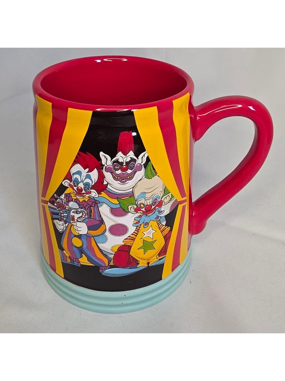 Unisex MGM Killer Klowns From Outer Space Mug One Size Red Yellow